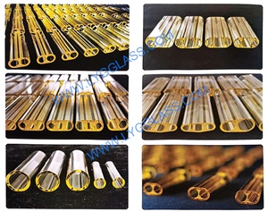 Lamp and rod flow tube for Laser Pumping Cavity