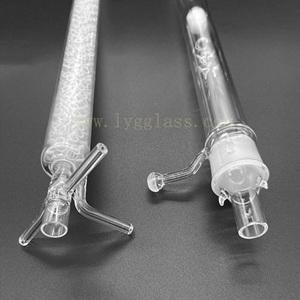 Heat resistant quart tube with joint ball for chemistry atomizer and heater