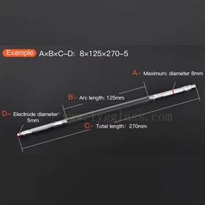 High Quality Laser Krypton Lamp for YAG Marker and Welding Machine
