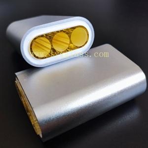 Samarium Doped Flow tubes for solid-state lasers pump cavities
